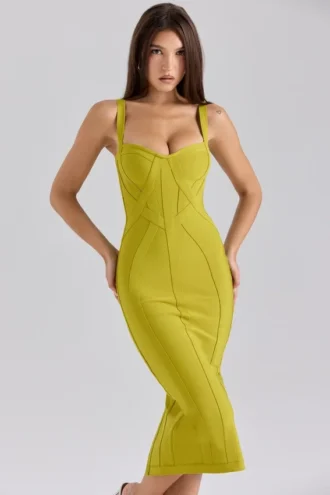 Das Era Martini Midi-Bandage-Kleid