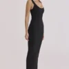 Das OG Black Bandage Maxi Kleid Das OG Black Bandage Maxi Kleid