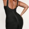 Das OG Black Bandage Minikleid Das OG Black Bandage Minikleid