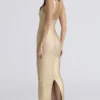 Das OG Gold Bandage Maxikleid Das OG Gold Bandage Maxikleid