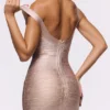 Das OG Rosé Bandage Minikleid – Limited Edition Das OG Rosé Bandage Minikleid – Limited Edition