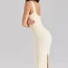 Das OG Vanilla Midi-Bandage-Kleid Das OG Vanilla Midi-Bandage-Kleid