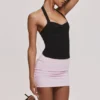 Das schwarze Peekaboo-Halter-Korsetts-Oberteil Das schwarze Peekaboo-Halter-Korsetts-Oberteil