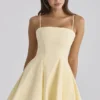 Dolly Lemon Baumwoll-Sommerkleid mit ausgestelltem Rock Dolly Lemon Baumwoll-Sommerkleid mit ausgestelltem Rock