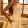Dolly Lemon Baumwoll-Sommerkleid mit ausgestelltem Rock Dolly Lemon Baumwoll-Sommerkleid mit ausgestelltem Rock