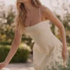 Dolly Lemon Stretch-Baumwolle A-Linie Midi-Sommerkleid Dolly Lemon Stretch-Baumwolle A-Linie Midi-Sommerkleid