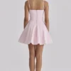 Dolly Pink Baumwoll-Sommerkleid mit ausgestelltem Rock Dolly Pink Baumwoll-Sommerkleid mit ausgestelltem Rock