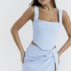 Ein Soft Blue Korsett Ein Soft Blue Korsett