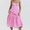 Elia Midi-Sommerkleid in French Pink Elia Midi-Sommerkleid in French Pink