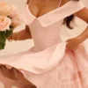Elida Ballerina Pink Off-Shoulder-Minikleid Elida Ballerina Pink Off-Shoulder-Minikleid