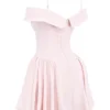 Elida Ballerina Pink Off-Shoulder-Minikleid Elida Ballerina Pink Off-Shoulder-Minikleid