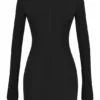 Elize Schwarzes Minikleid