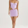 Tamsin Orchid Satin-Korsett Tamsin Orchid Satin-Korsett