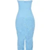 Eva Maxikleid in toskanischem Blau mit Blumenstickerei Eva Maxikleid in toskanischem Blau mit Blumenstickerei