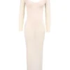 Everly Blush Mesh-Maxikleid mit Bodys Everly Blush Mesh-Maxikleid mit Bodys