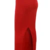 Faith Holly Roter Midirock aus Kaschmirmischung Faith Holly Roter Midirock aus Kaschmirmischung