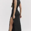Filomena Schwarzes Maxikleid Filomena Schwarzes Maxikleid