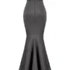 Fleur Shadow Satin-Trägerloses Abendkleid Fleur Shadow Satin-Trägerloses Abendkleid