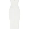 Flora Elfenbeinfarbenes Satin-Korsetts-Kleid Flora Elfenbeinfarbenes Satin-Korsetts-Kleid