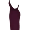 Florentina Merlot Drapiertes Midikleid Florentina Merlot Drapiertes Midikleid
