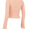 Floria Sorbet gerafftes Langarm-Oberteil mit BH Floria Sorbet gerafftes Langarm-Oberteil mit BH