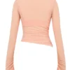 Floria Sorbet gerafftes Langarm-Oberteil mit BH Floria Sorbet gerafftes Langarm-Oberteil mit BH