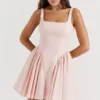Florianne Soft Peach Schleifen-Minikleid Florianne Soft Peach Schleifen-Minikleid