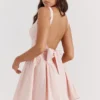 Florianne Soft Peach Schleifen-Minikleid Florianne Soft Peach Schleifen-Minikleid