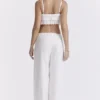 Frankie Weiße Broderie-Anglaise-Hose Frankie Weiße Broderie-Anglaise-Hose