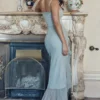Gabriella Pistachio Rüschen-Abendkleid Gabriella Pistachio Rüschen-Abendkleid