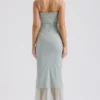 Gabriella Pistachio Rüschen-Abendkleid Gabriella Pistachio Rüschen-Abendkleid