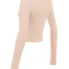 Gene Beige Weicher, flauschiger Strickjacken Gene Beige Weicher, flauschiger Strickjacken