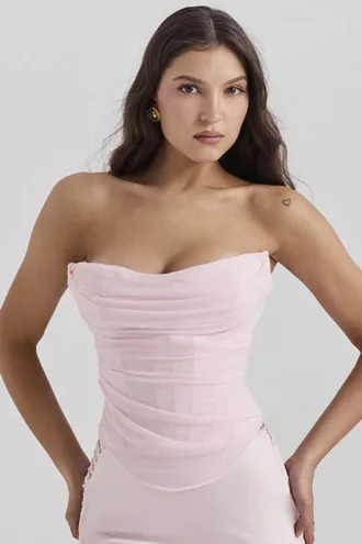 Georgie Ballerina Pink Strapless Korsett Georgie Ballerina Pink Strapless Korsett