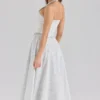 Georgie Midi-Kleid aus Baumwolle mit Neckholder und Polka-Dot-Print Georgie Midi-Kleid aus Baumwolle mit Neckholder und Polka-Dot-Print