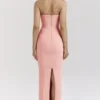 Gianina Sorbet-Crêpe-Maxikleid mit Neckholder Gianina Sorbet-Crêpe-Maxikleid mit Neckholder