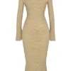 Giovanna Stone Floral Lace Maxi Kleid Giovanna Stone Floral Lace Maxi Kleid