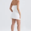Grace Ivory Mini-Kleid mit Kristallverzierung Grace Ivory Mini-Kleid mit Kristallverzierung