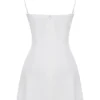 Grace Ivory Mini-Kleid mit Kristallverzierung Grace Ivory Mini-Kleid mit Kristallverzierung