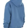 Halo Azure Oversize-Hoodie mit Baumwollfleece-Rückseite