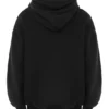 Halo Ink Oversized-Hoodie aus Baumwolljersey mit Fleece-Rückseite