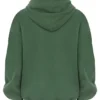 Halo Moss Oversize-Hoodie mit Baumwollfleece-Rückseite