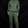 Halo Moss Oversize-Hoodie mit Baumwollfleece-Rückseite