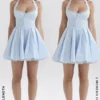Harriet Bluebell Baumwoll-Halter-Minikleid Harriet Bluebell Baumwoll-Halter-Minikleid