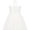Harriet Weißes Broderie-Anglaise-Halter-Minikleid Harriet Weißes Broderie-Anglaise-Halter-Minikleid