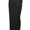 Hart Maxirock aus schwarzem Twill Hart Maxirock aus schwarzem Twill
