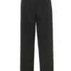 Hayden – Schwarze, weit geschnittene, taillierte Hose Hayden – Schwarze, weit geschnittene, taillierte Hose