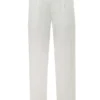 Hayden – Weiße, weit geschnittene Hose mit hoher Taille Hayden – Weiße, weit geschnittene Hose mit hoher Taille