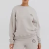 Haze Cloud Sweatshirt aus Baumwollfleece mit Rundhalsausschnitt Haze Cloud Sweatshirt aus Baumwollfleece mit Rundhalsausschnitt