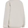 Haze Cloud Sweatshirt aus Baumwollfleece mit Rundhalsausschnitt Haze Cloud Sweatshirt aus Baumwollfleece mit Rundhalsausschnitt
