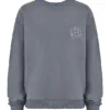 Haze Slate Sweatshirt mit Rundhalsausschnitt Haze Slate Sweatshirt mit Rundhalsausschnitt